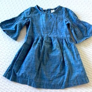 Denim and sparkle dress